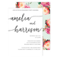 Mint Swoosh Names Invitations Image 7 of 7